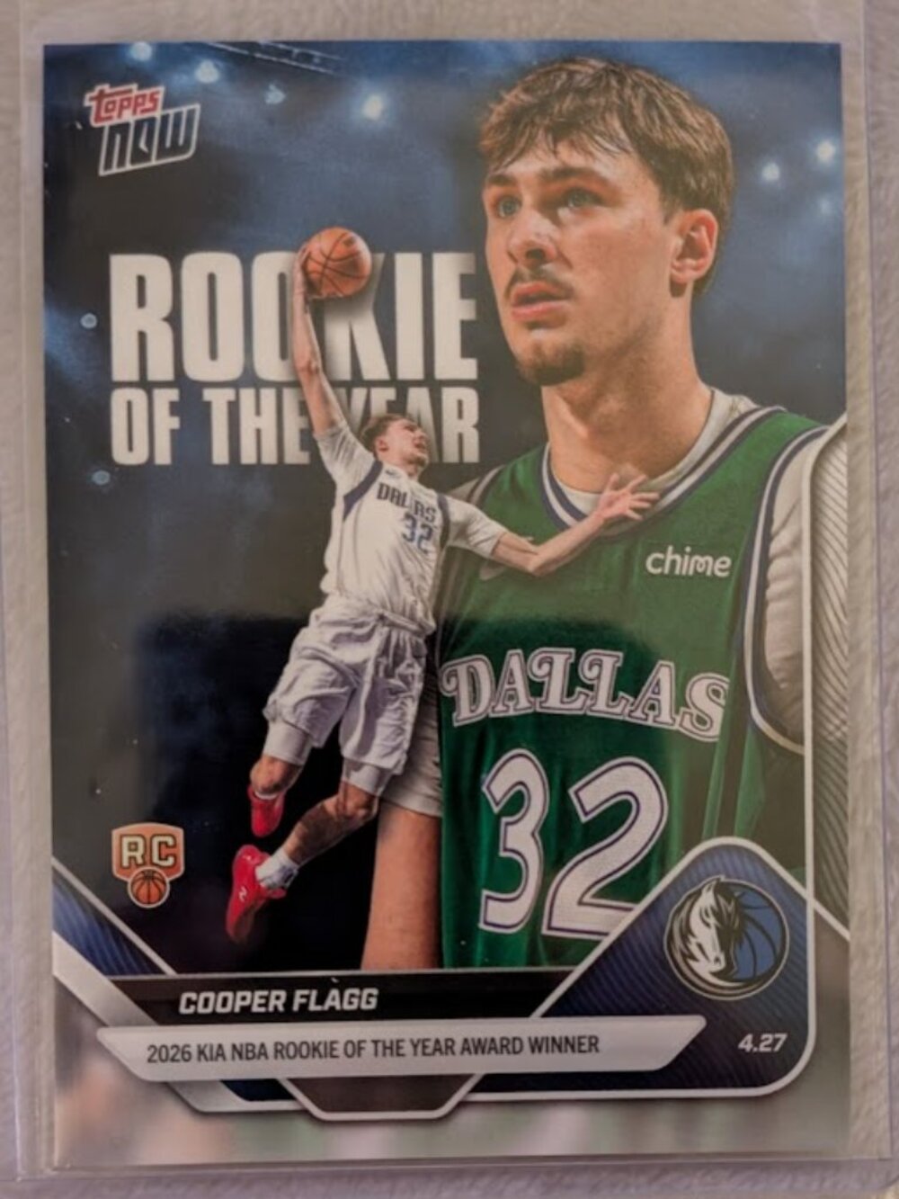 2026 Topps Rookie of the Year COOPER FLAGG #ROTY